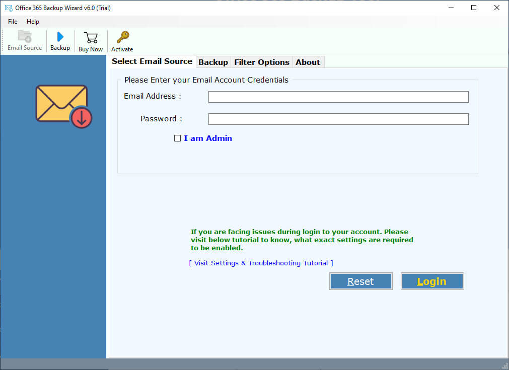 Office 365 outlook backup online