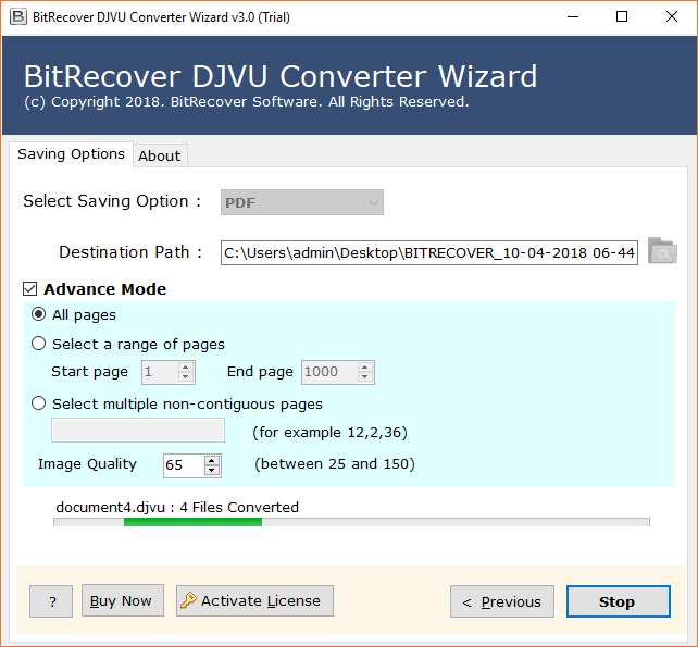 DjVu File Conversion