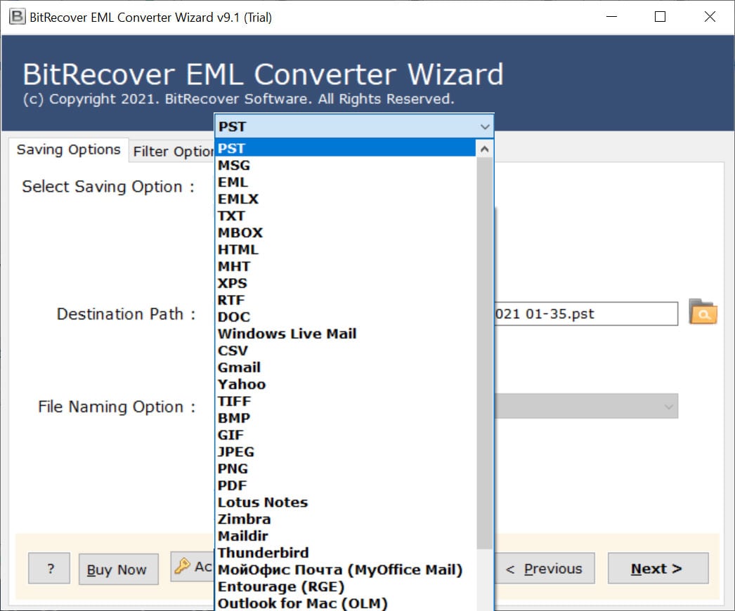 EMLX to Thunderbird Converter