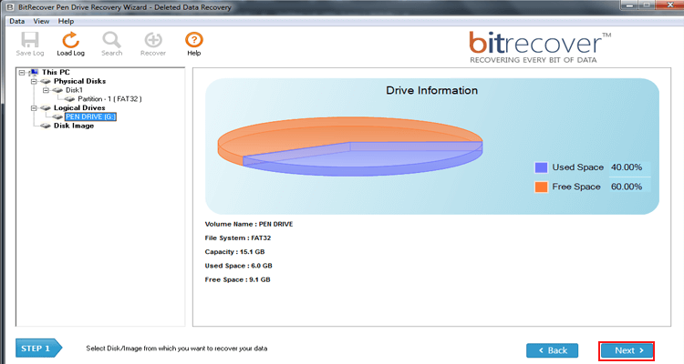 Información de la unidad