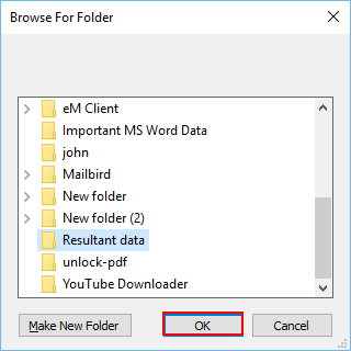 browse folder