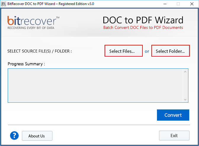 select files or folders