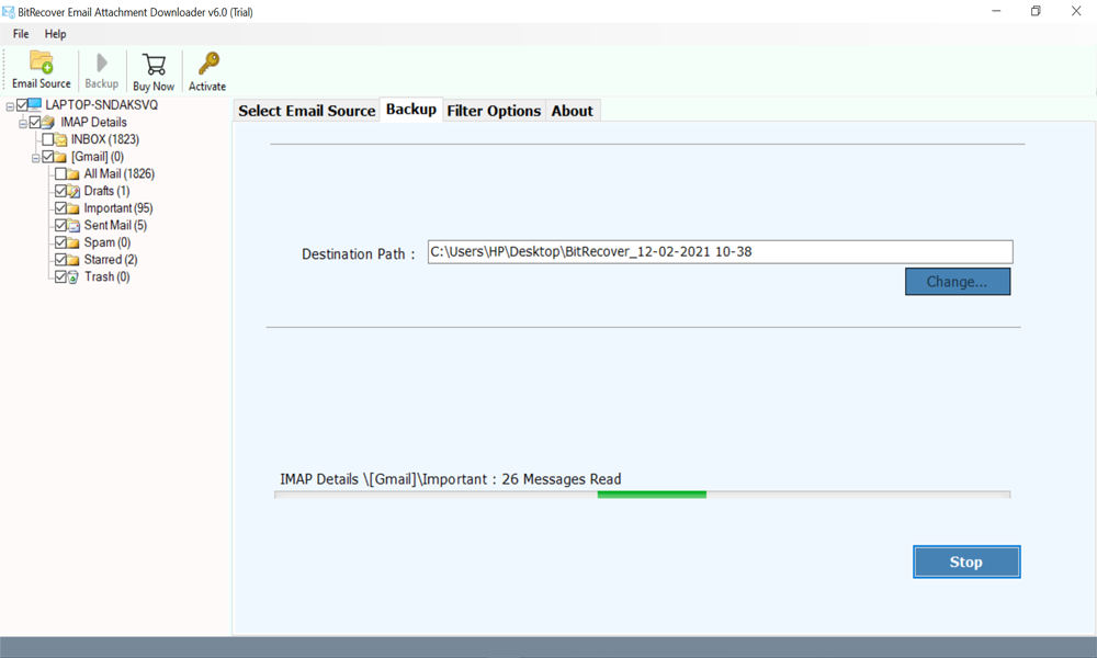 Extracting IMAP Attachments