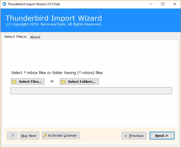 Mozilla Thunderbird Import Tool