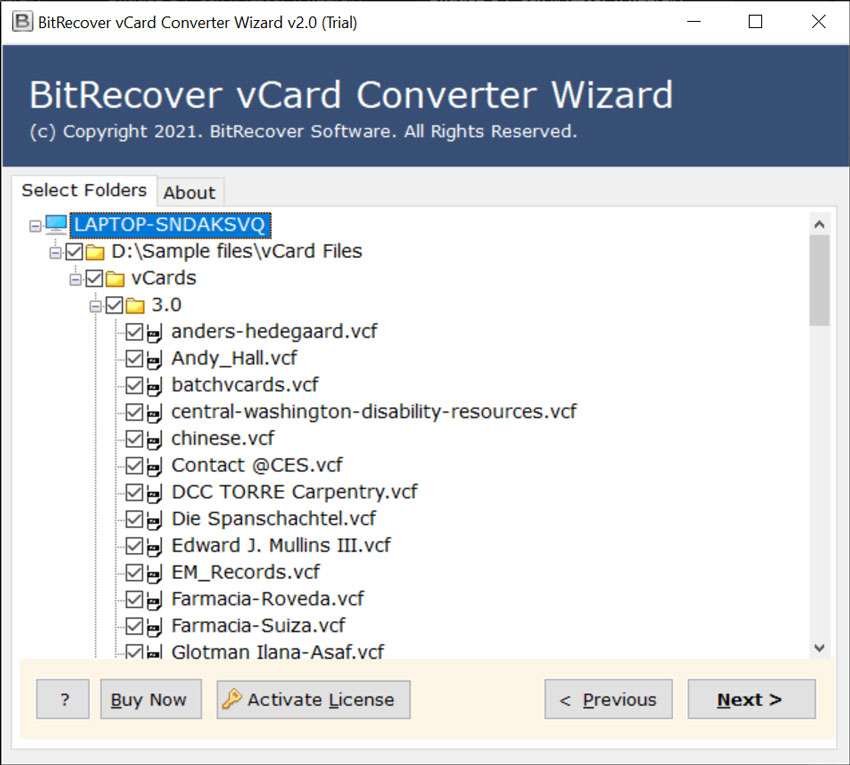 Enable required files