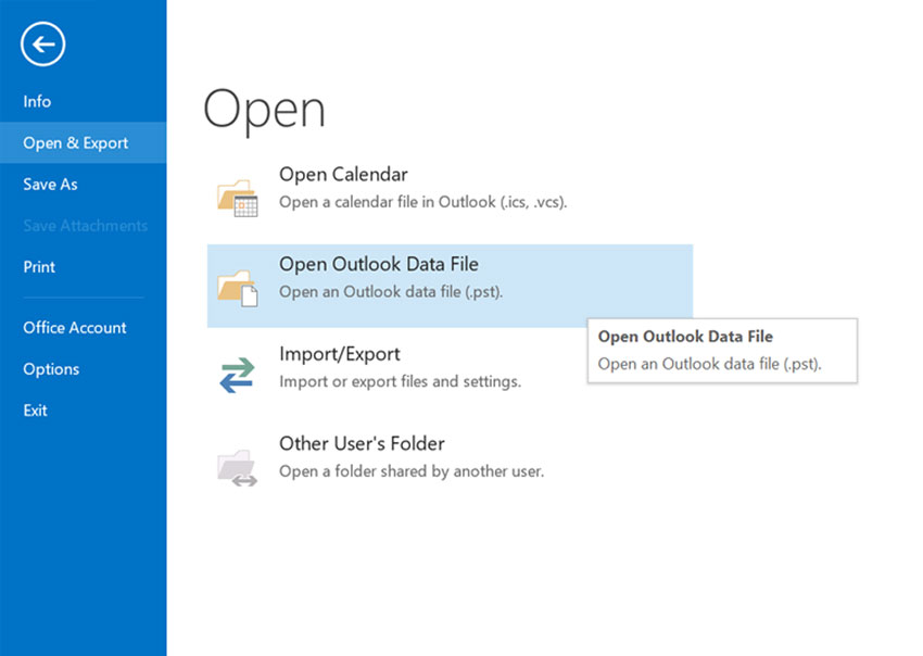 Import Converted PST Files