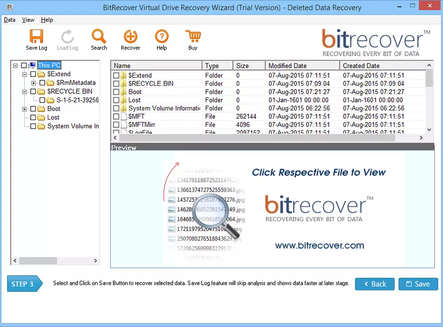 recovering data from a virtual hard drive