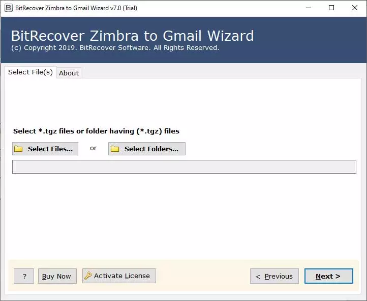 Add Zimbra TGZ File