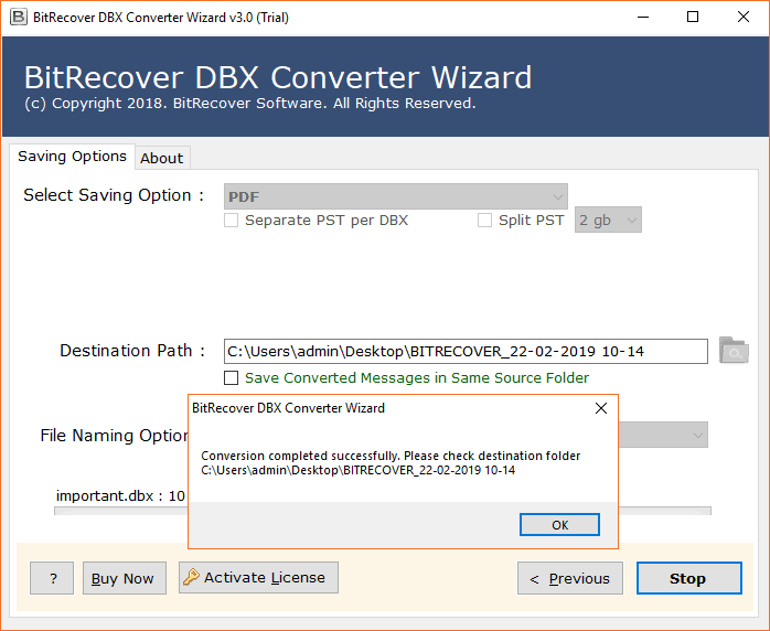 dbx migration