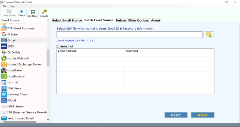 use batch mode