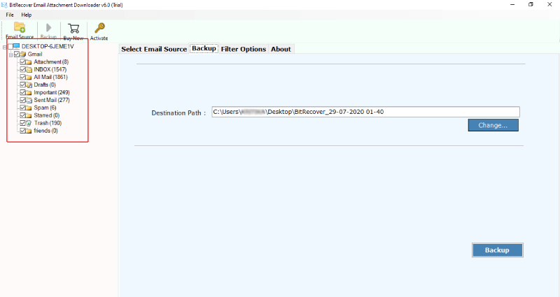 Comcast Attachment Extractor Tool