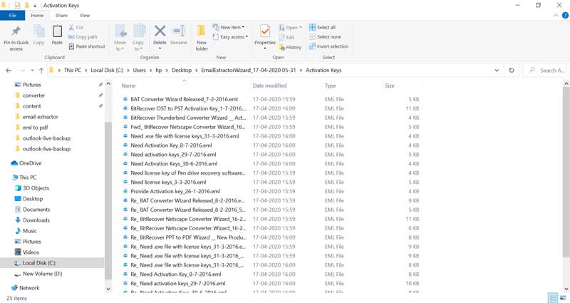 resultant folder
