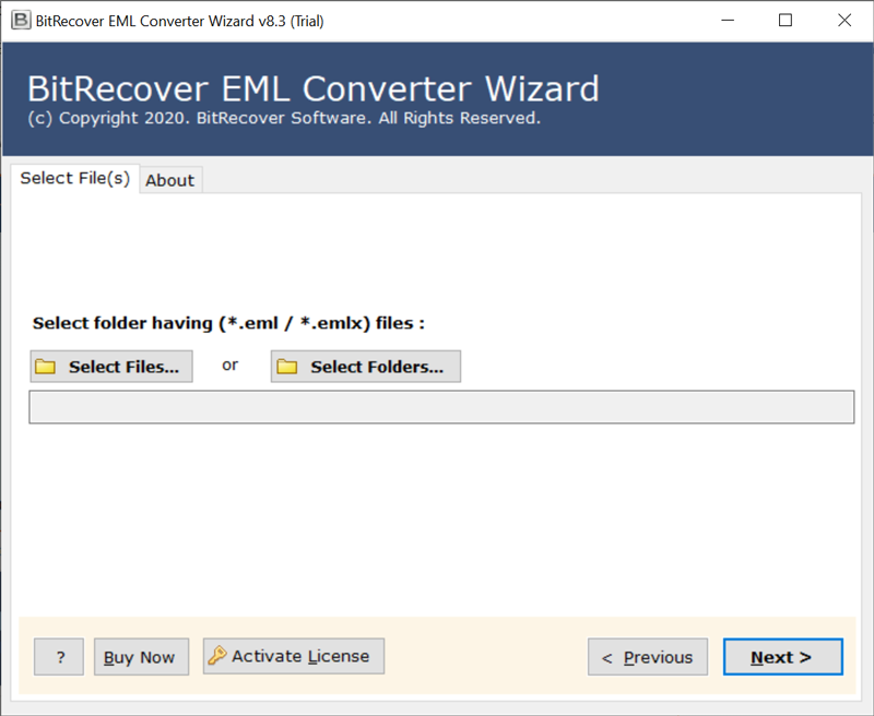 uploading EML files