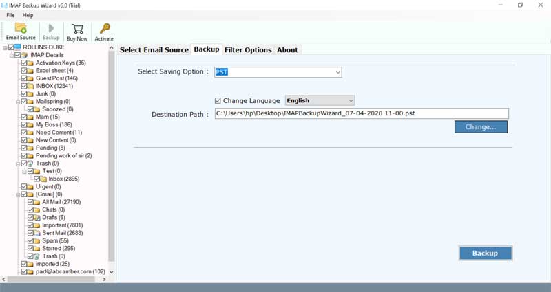 file saving option