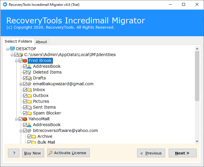 Convert IncrediMail File