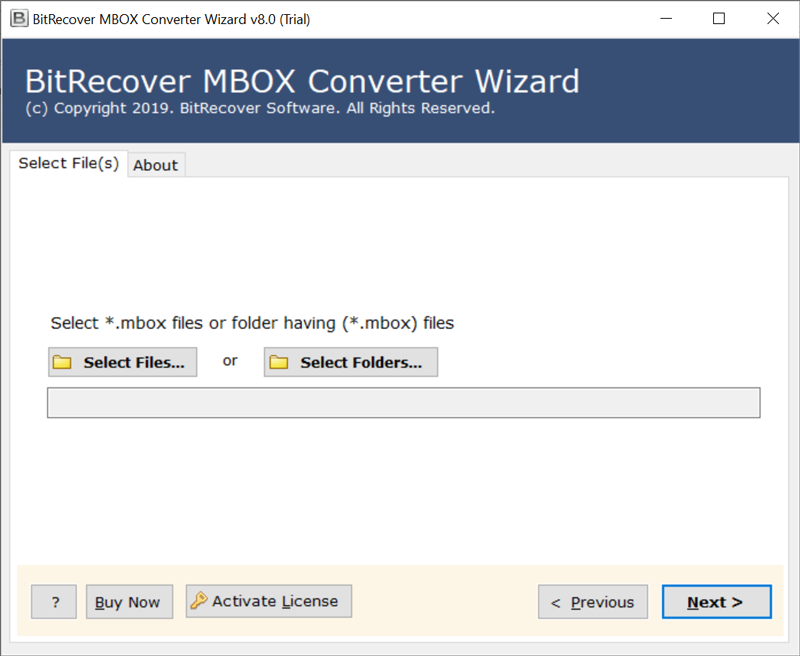 add MBOX files