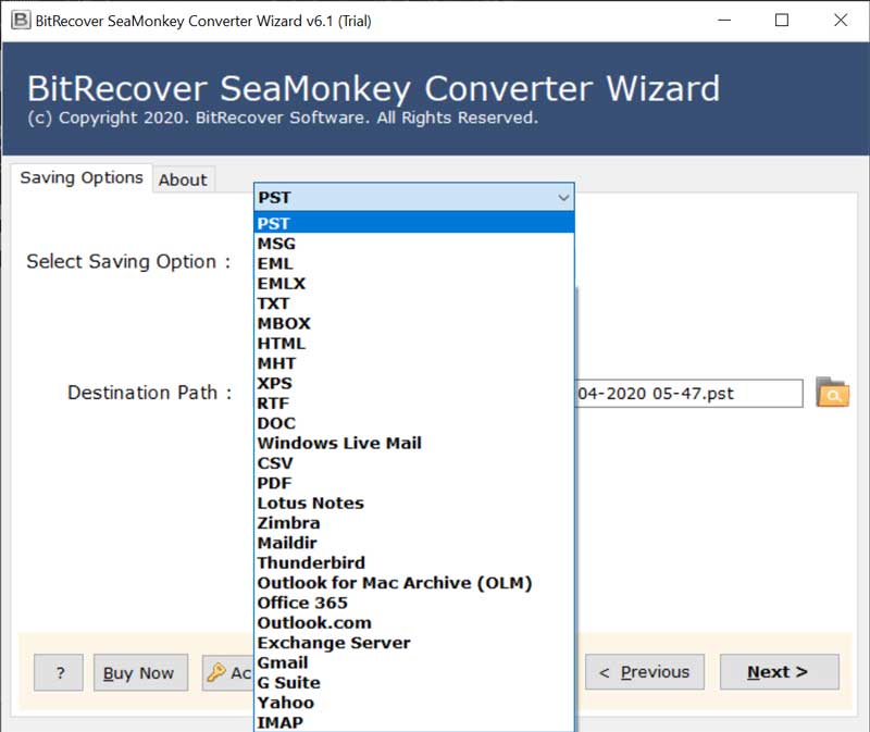 migrate SeaMonkey profiles