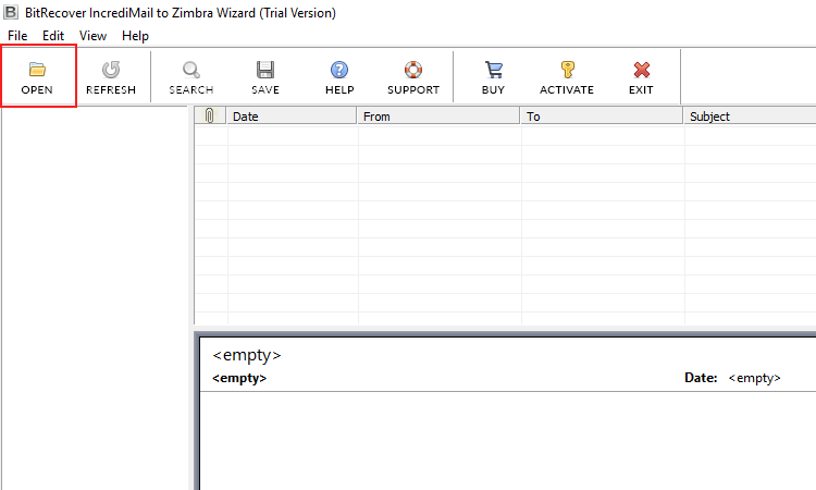 avviare batch IncrediMail su Zimbra