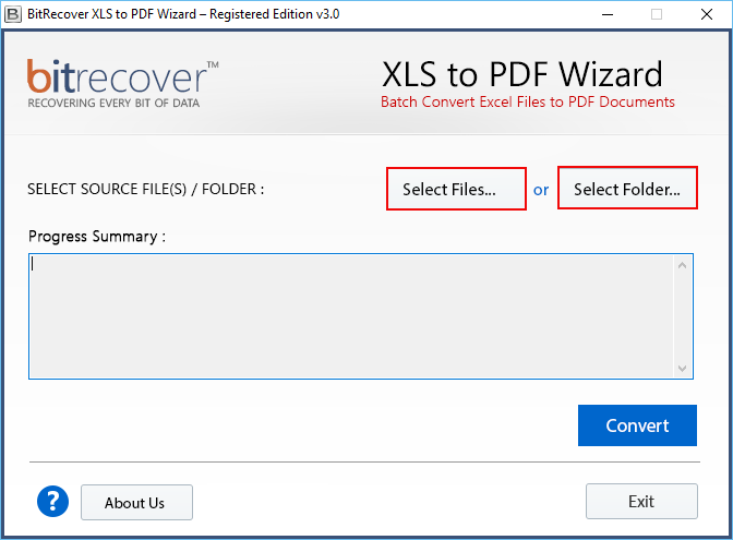 XLS in PDF