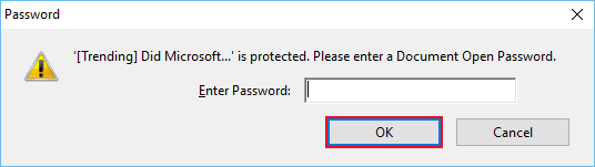 Enter Password