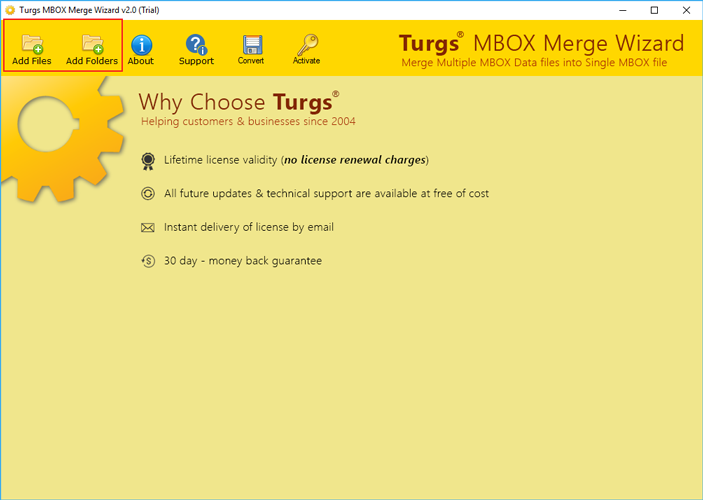 MBOX Merge Software