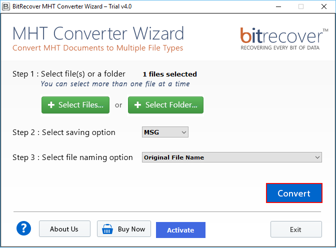 File Conversion