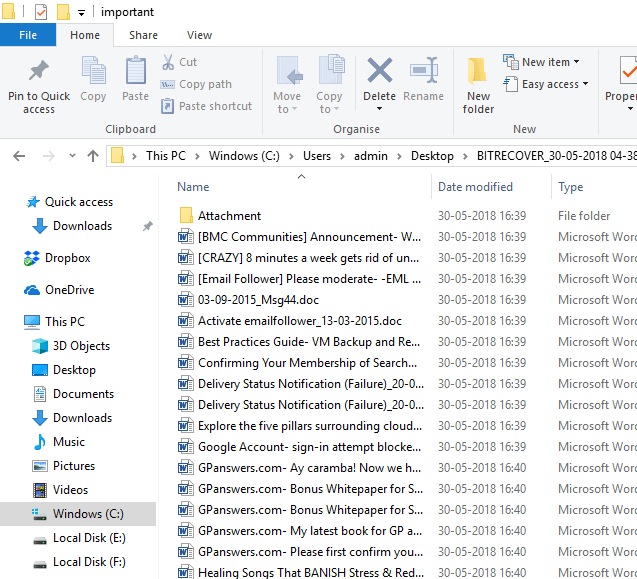 batch extract attachments from msg files