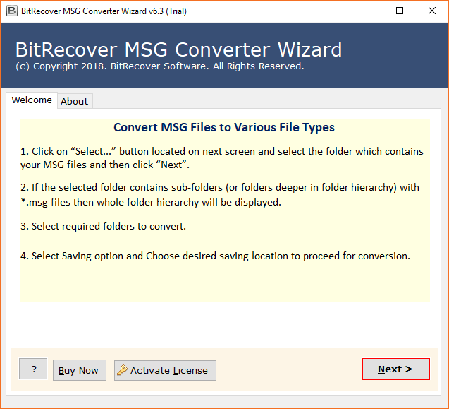 MSG to EML Converter