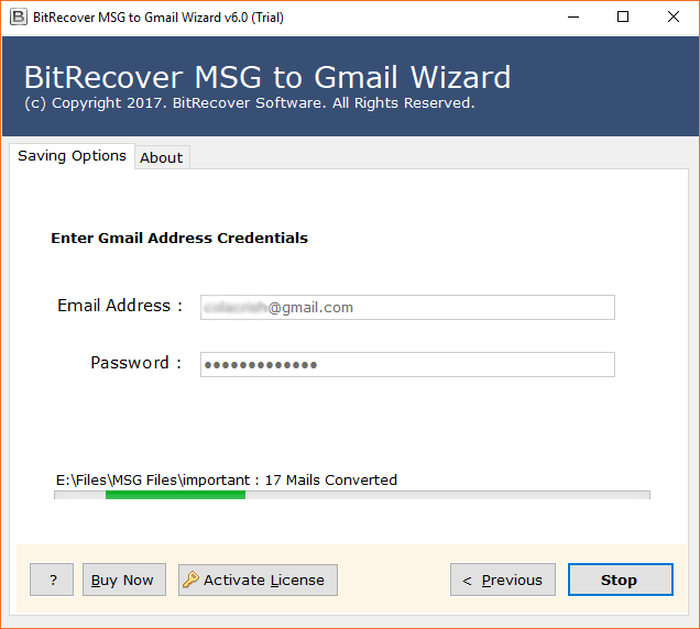 Import MSG files into Gmail