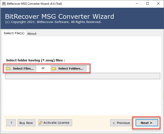 MSG to vCard Converter