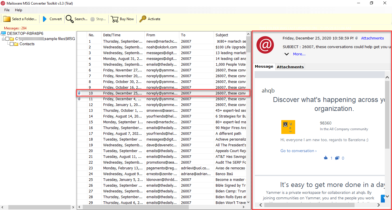 Software to view RPMSG file