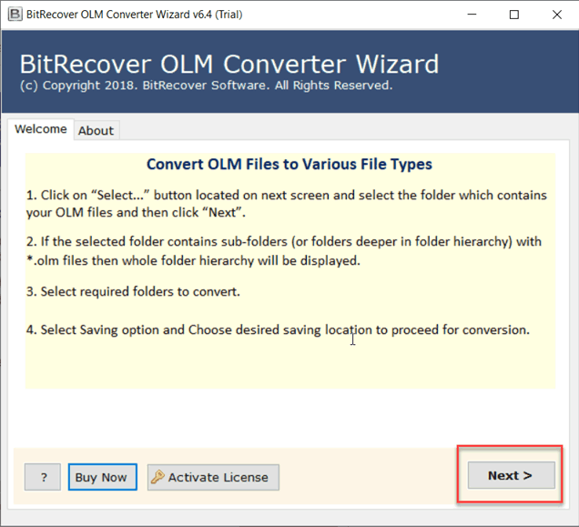 OLM converter