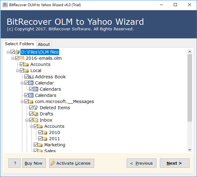OLM files folder structure