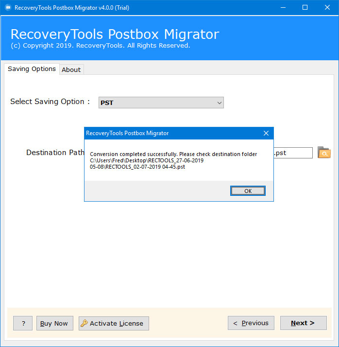Convert Postbox to Outlook