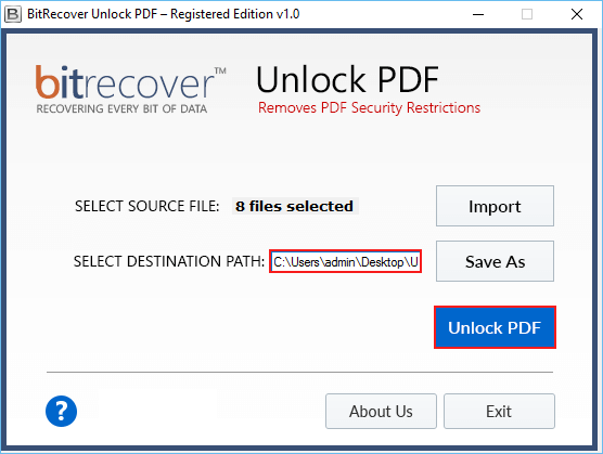 how to decrypt pdf files protected with user passwords