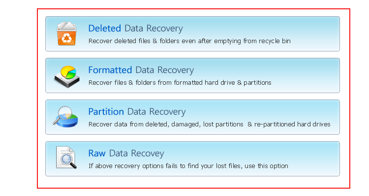 multiple recovery modes